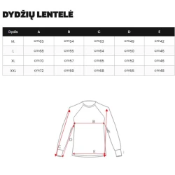 Vīriešu melns džemperis Nelson