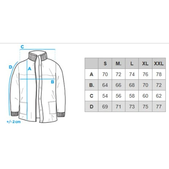 Vīriešu melna ziemas jaka Pablo