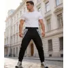 Vīriešu melnas bikses Doni