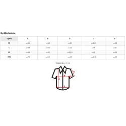 Vīriešu melns polo krekls Skull