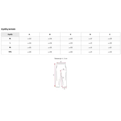 Vīriešu melni šorti Detroit