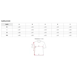 Vīriešu melns T-krekls Jeff