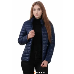 Sieviešu tumši zila jaka Tina