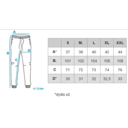 Vīriešu tumši zili džinsi Benit