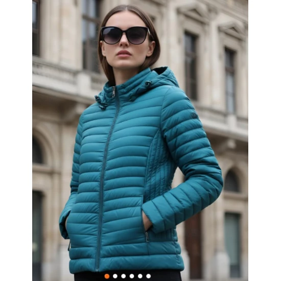 Sieviešu zaļā jaka Marsi Sieviešu jakas