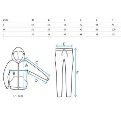 Sieviešu pelēkais komplekts Rotvi