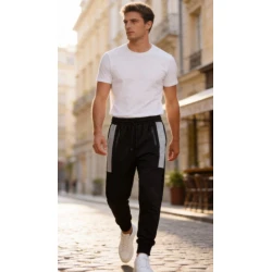 Vīriešu melnas bikses Jackson