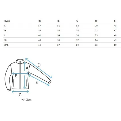 Sieviešu balta jaka Flafi Sieviešu vestes