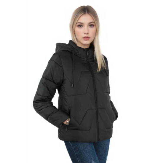 Sieviešu jaka Mija melnā krāsā Sieviešu jakas