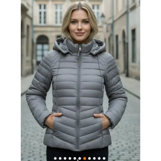 Sieviešu pelēkā jaka Kaja Sieviešu jakas