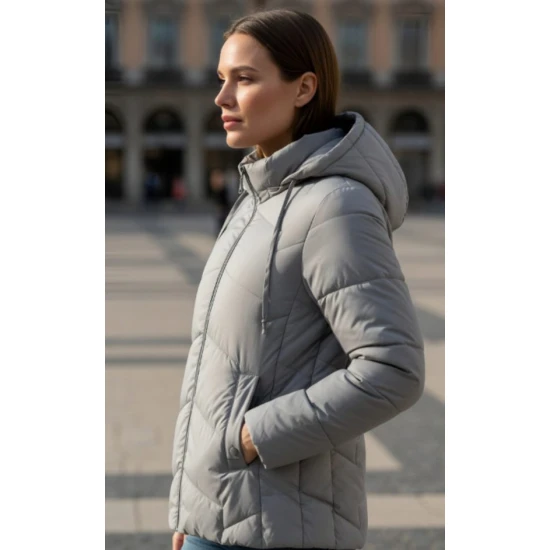 Sieviešu jaka Camil pelēka Sieviešu jakas