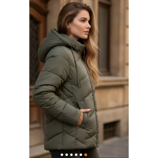 Camil haki krāsas sieviešu jaka Sieviešu jakas