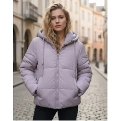 Sieviešu jaka Alin rozā