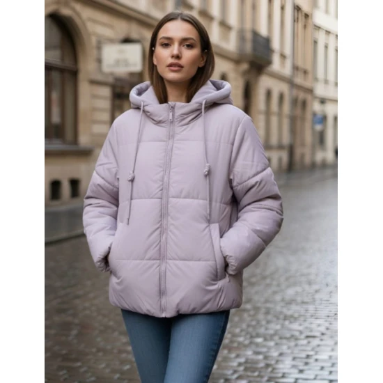 Sieviešu jaka Alin rozā Sieviešu jakas