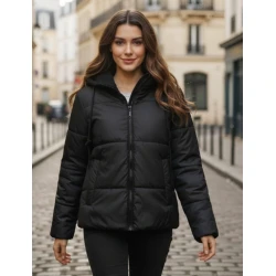 Sieviešu jaka Alin melnā krāsā