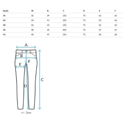 Sieviešu pelēkie džinsi ar augstu vidukli Lind
