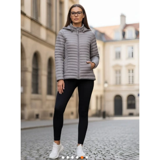 Sieviešu pelēka jaka Marsi Sieviešu jakas