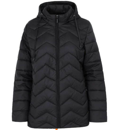 Melna stepēta jaka Amel Sieviešu jakas