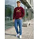 Men's Burgundy Sweater, Tauragė