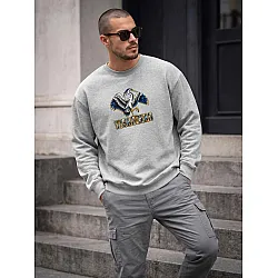 Men’s light gray sweater Visaginas