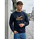 Men's Dark Blue Sweater, Tauragė