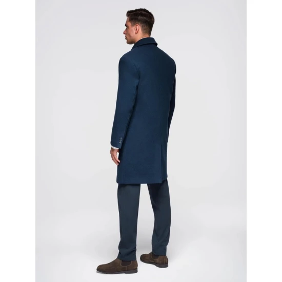 Vīriešu tumši zils mētelis Corpo