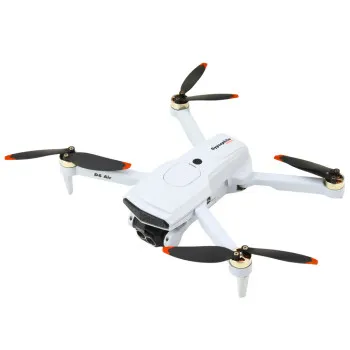 D6 PRO gaiši pelēks dronis ar kameru