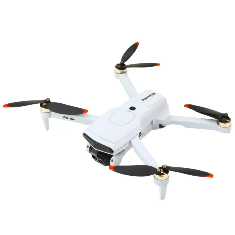 D6 PRO gaiši pelēks dronis ar kameru