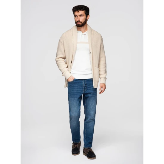 Vīriešu tumši zili džinsi Luca Džinsi un džogeri