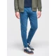 Vīriešu zili džinsi ar savelkamu vidukli Patrick