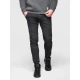 Vīriešu melni džinsi ar savelkamu vidukli Patrick
