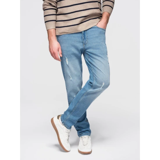 Vīriešu zili džinsi Robi