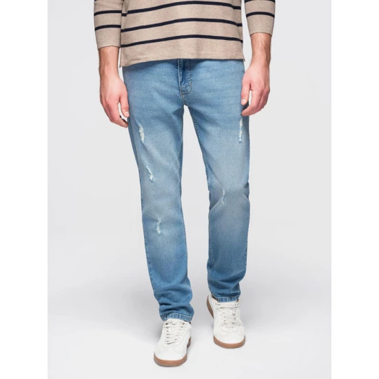 Vīriešu zili džinsi Robi