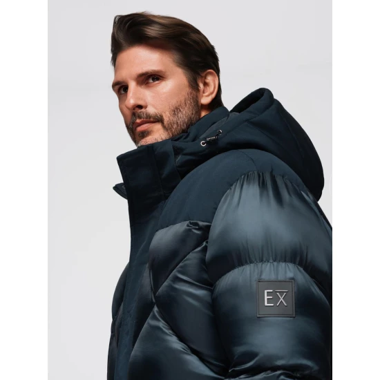 Vīriešu tumši zila Blake ziemas jaka