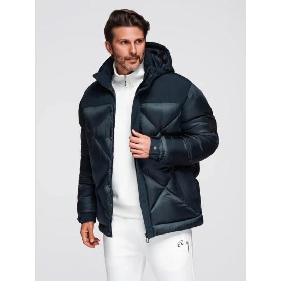 Vīriešu tumši zila Blake ziemas jaka