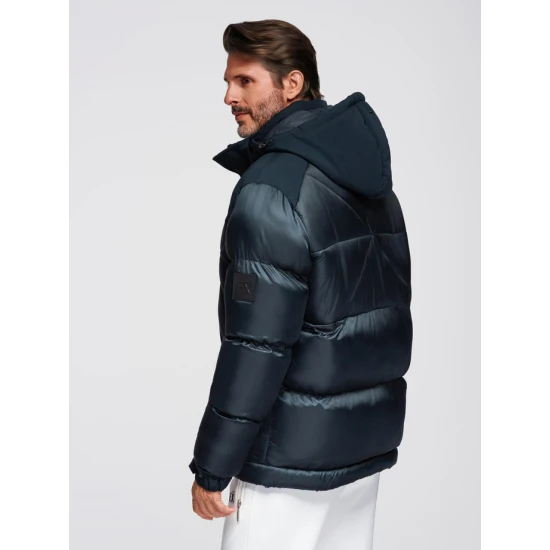 Vīriešu tumši zila Blake ziemas jaka