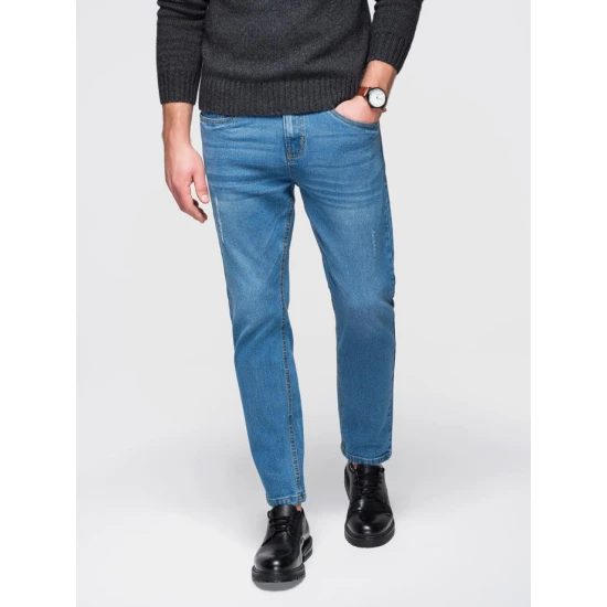 Vīriešu zilie džinsi Andre