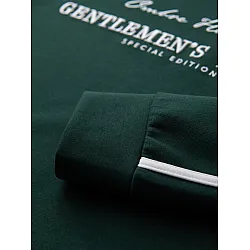 Vīriešu zaļais džemperis „Gentelmen“