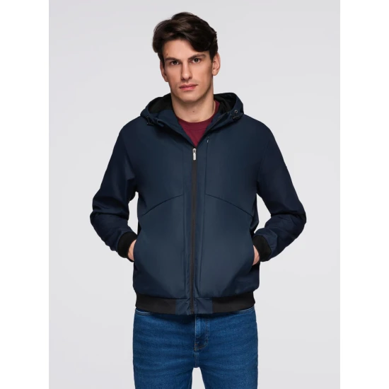 Vīriešu tumši zila jaka Eden