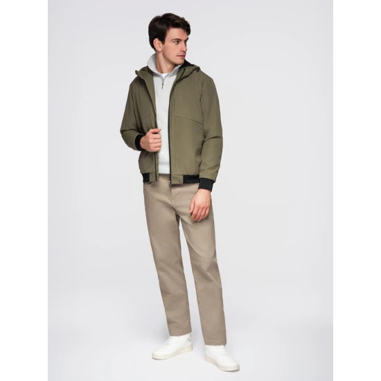 Vīriešu haki krāsas jaka Eden