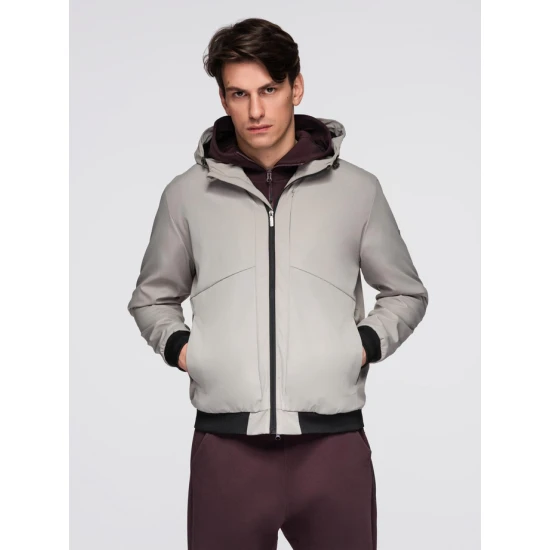 Vīriešu pelēka jaka Eden