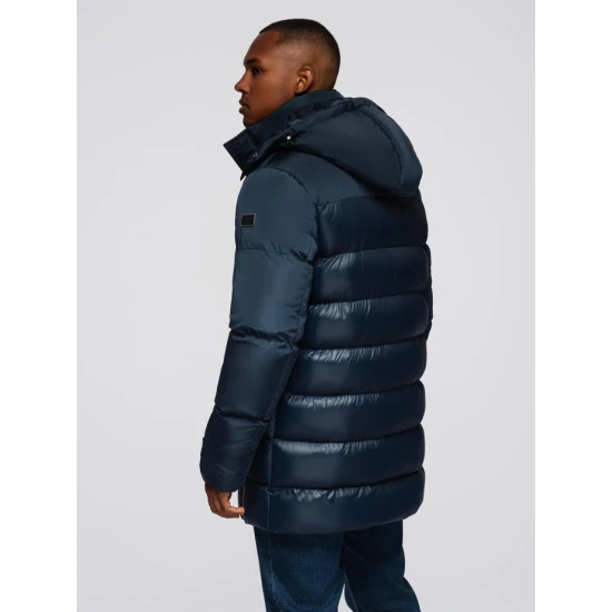 Vīriešu tumši zila ziemas jaka Brod