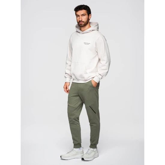 Vīriešu haki krāsas bikses Braint Gadījuma bikses