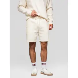 Unisex šortu komplekts smilškrāsā/gaiši violētā krāsā Level Up