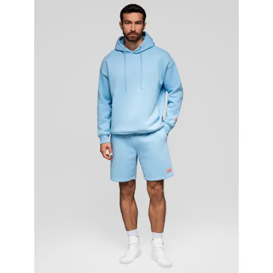 Unisex šortu komplekts zils/gaiši violets krāsā Level Up