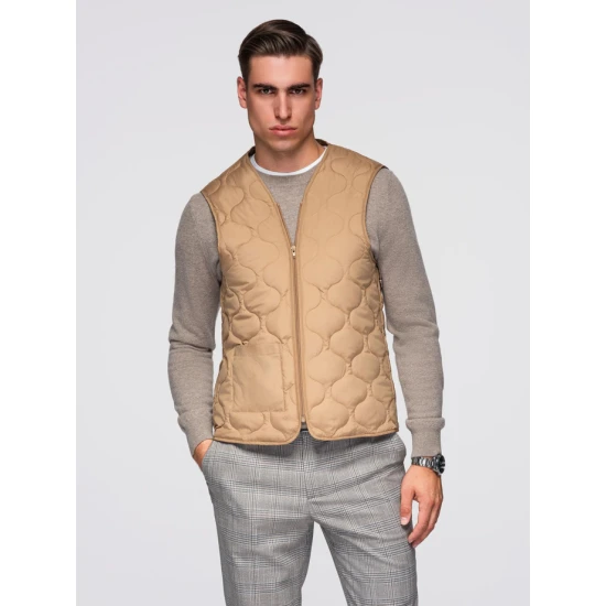 Vīriešu brūns mētelis Corpo