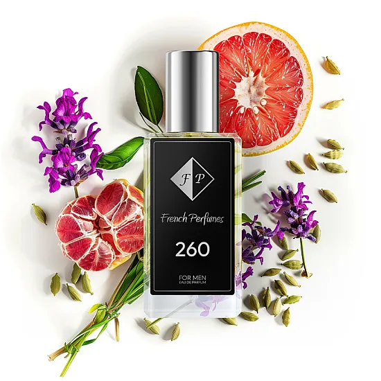 No260 smaržas iedvesmojušās no Jean Paul Gaultier Le Male Le Parfum 2021 33 ml FP Vīrieši French Perfumes