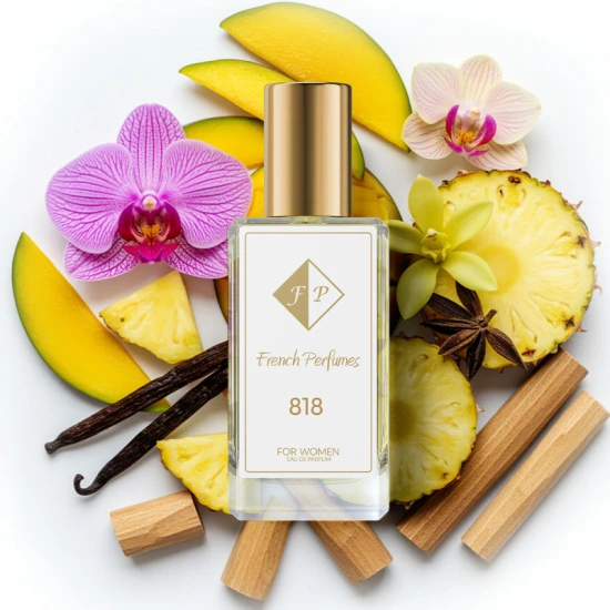 Smaržas Nr. 818, iedvesmotas no Lattafa - Yara, 60 ml FP sievietēm French Perfumes
