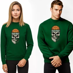 Zaļo džemperu komplekts Zaļš un balts 