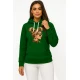 Sieviešu tumši zaļš džemperis Lietuvaitė